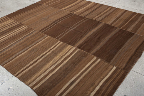 Vintage Kilim Area Rug (9' x 10')